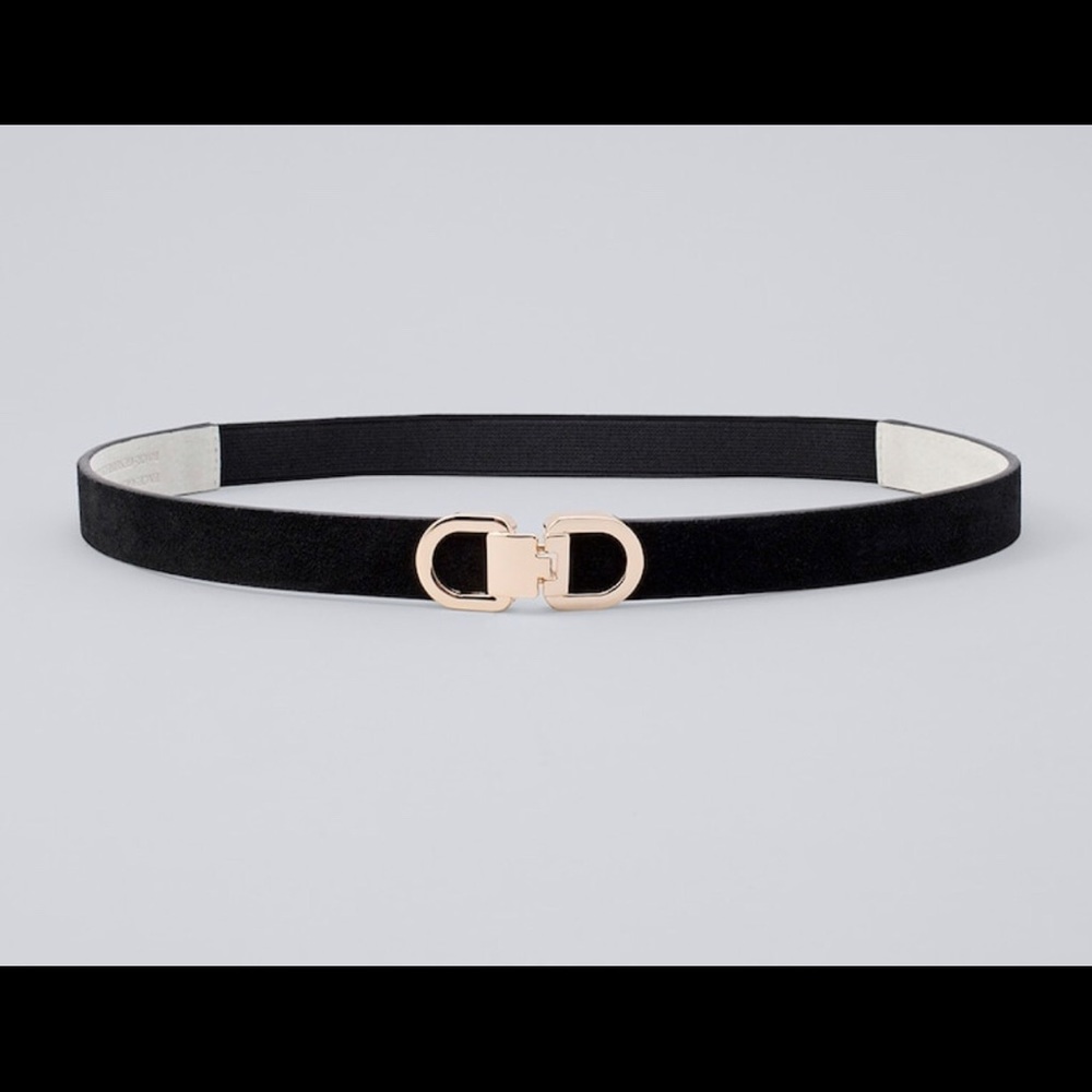 NWOT WHBM SUEDE SKINNY STRETCH BELT